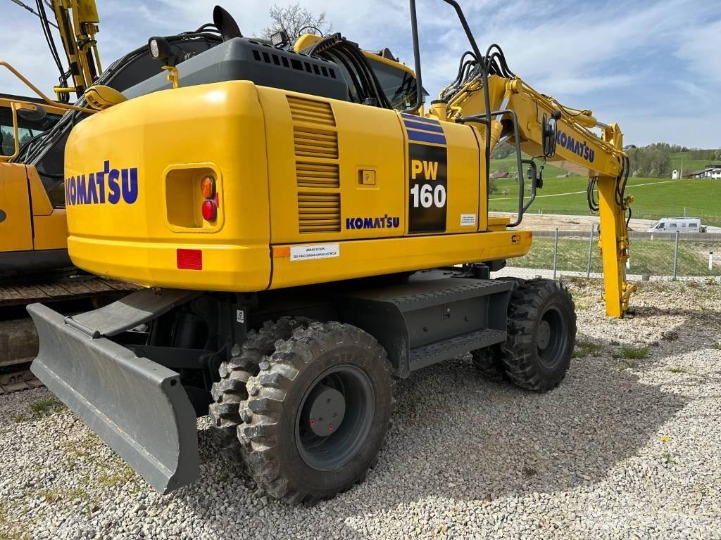 Komatsu PW 160-8 Escavatori gommati