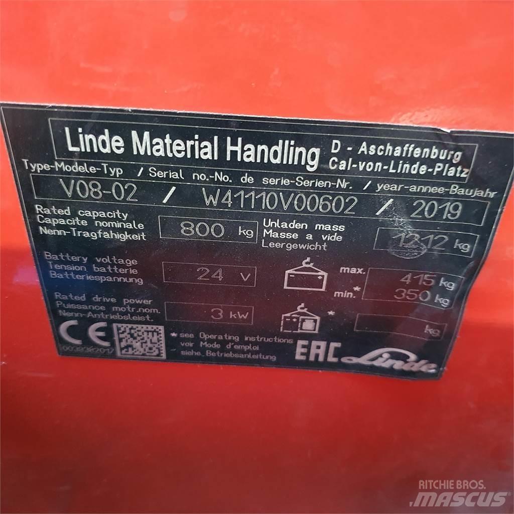 Linde V08-02 Commissionatore medio livello