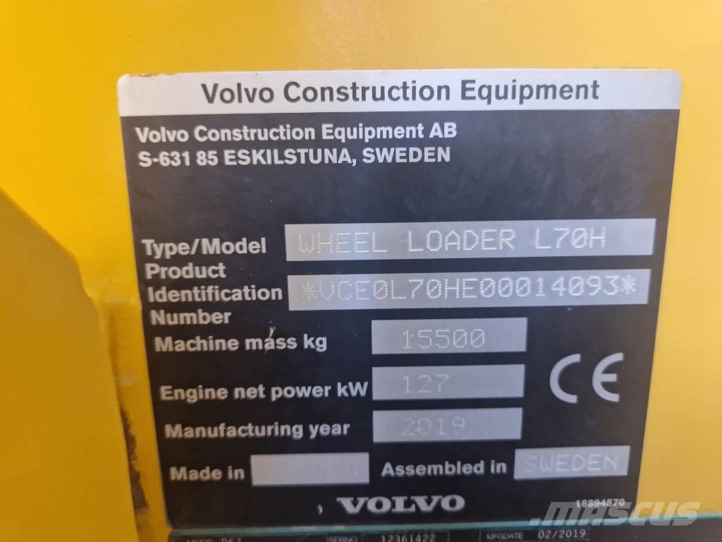 Volvo L 70 H Pale gommate