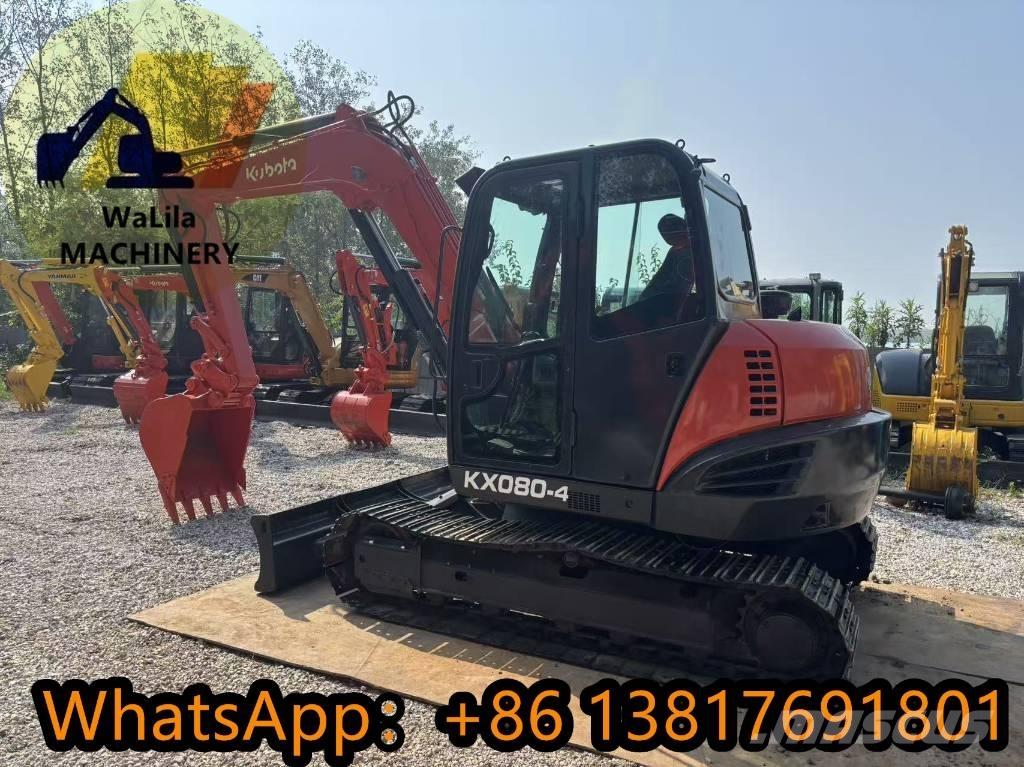 Kubota KX 080-4 Miniescavatori