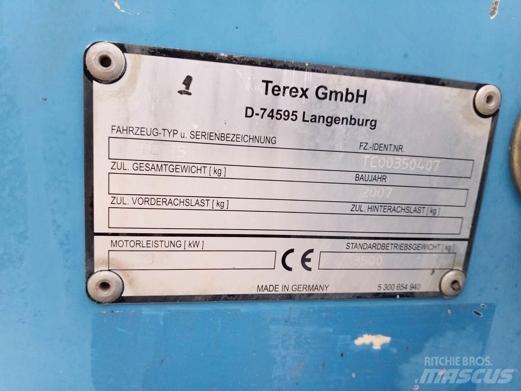 Terex TC35 Miniescavatori