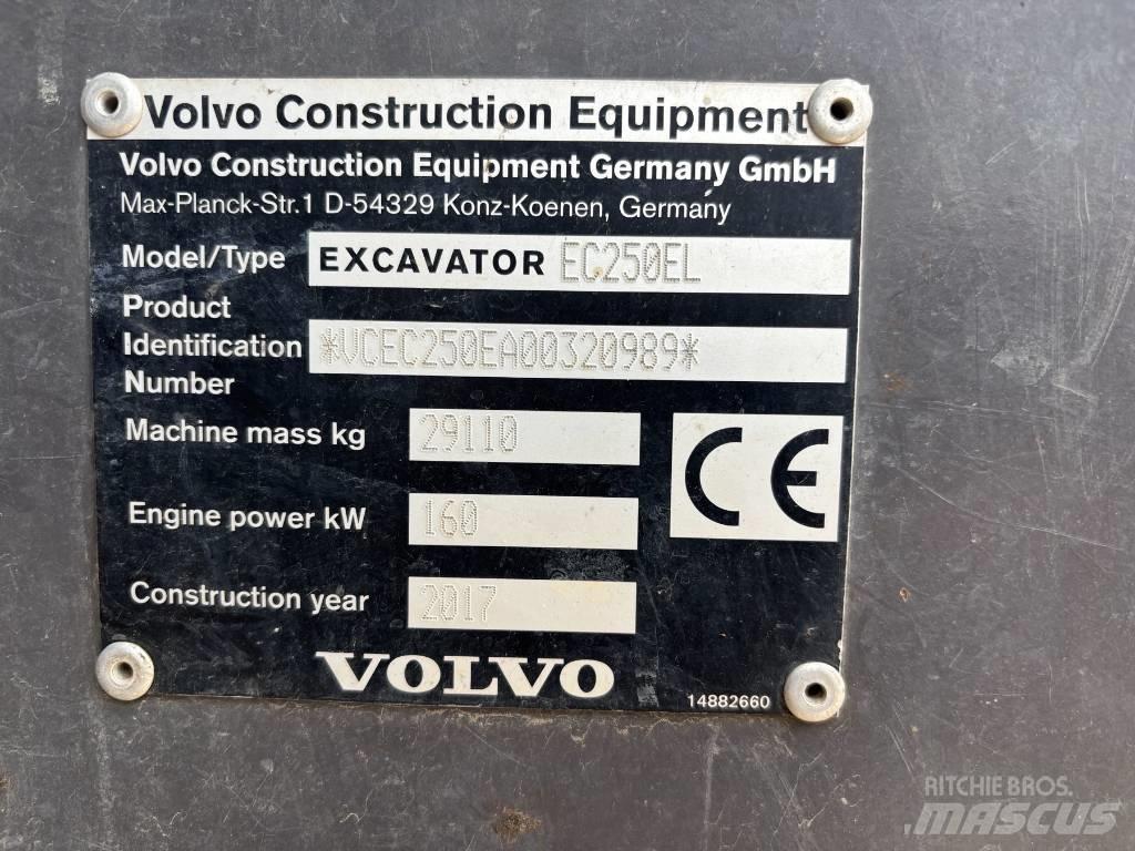 Volvo EC 250 EL Escavatori cingolati