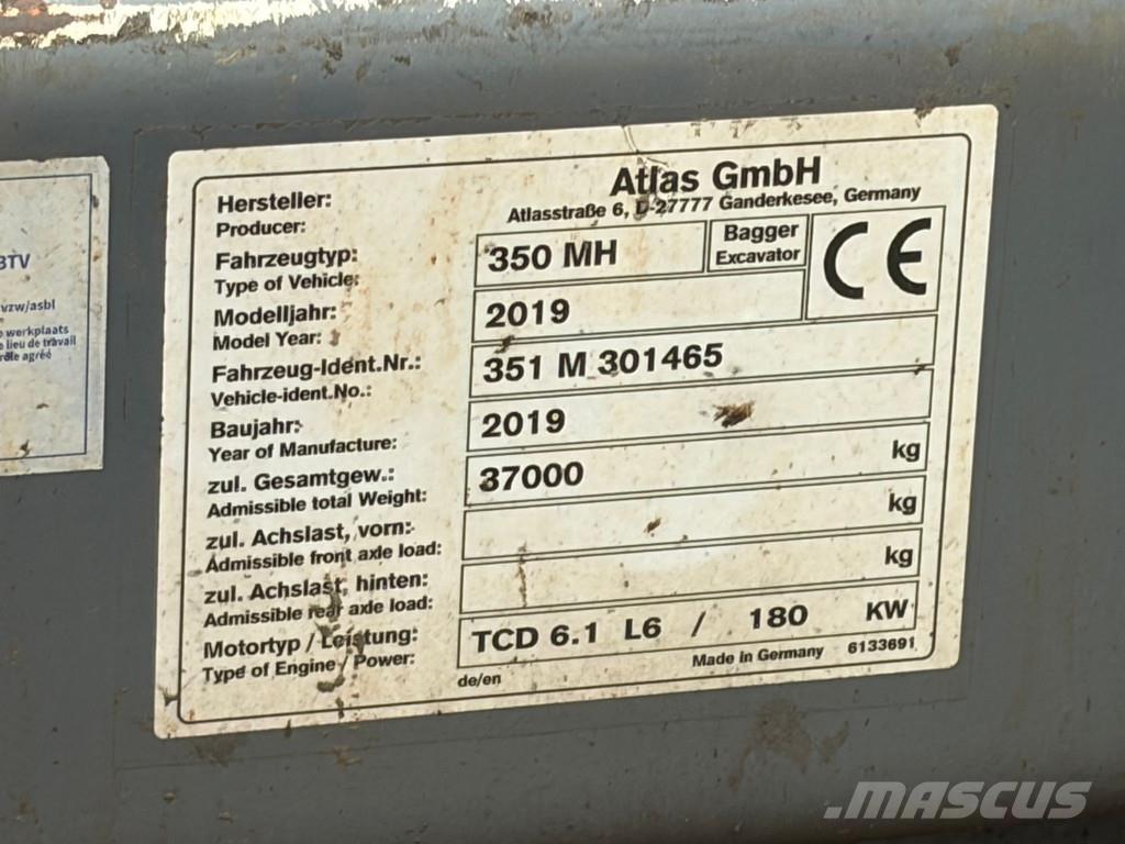 Atlas 350MH Movimentazione rifiuti
