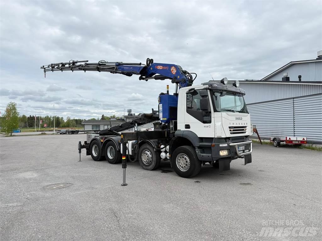 Iveco 410T45 8x4 Autogru