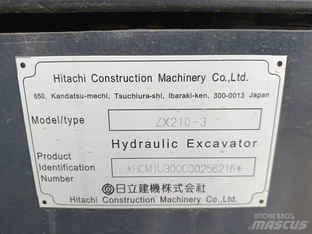 Hitachi ZX210 Escavatori cingolati