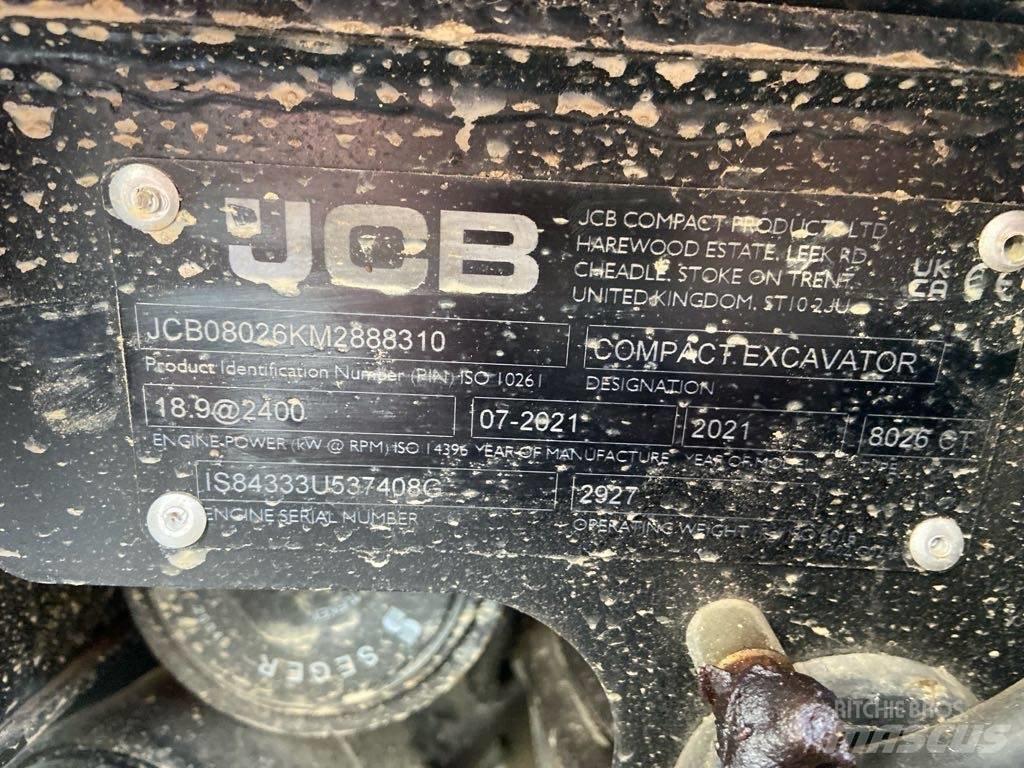 JCB 8026CTS Escavatori cingolati