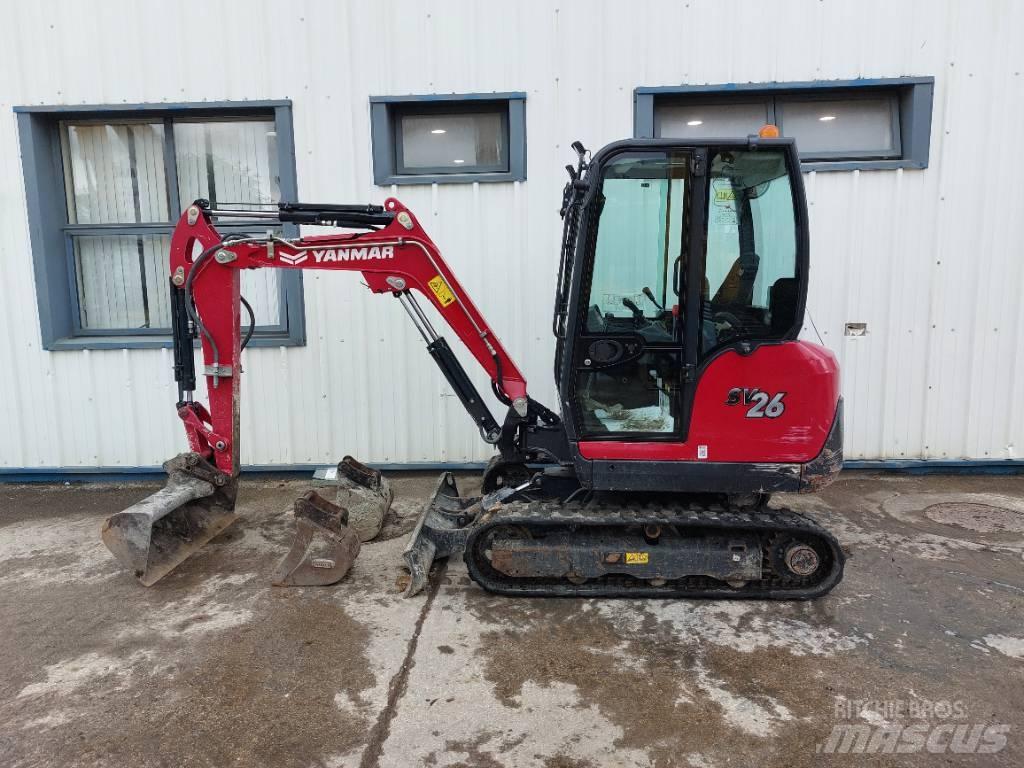 Yanmar SV26 Miniescavatori