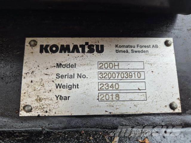 Komatsu 901 XC Abbattitrici, Disboscatrici