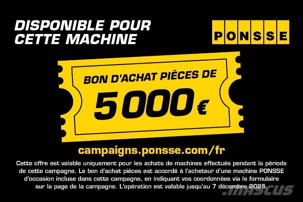 Ponsse Ergo 8W Abbattitrici, Disboscatrici