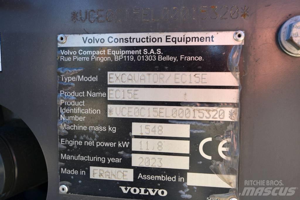 Volvo EC 15 E Miniescavatori