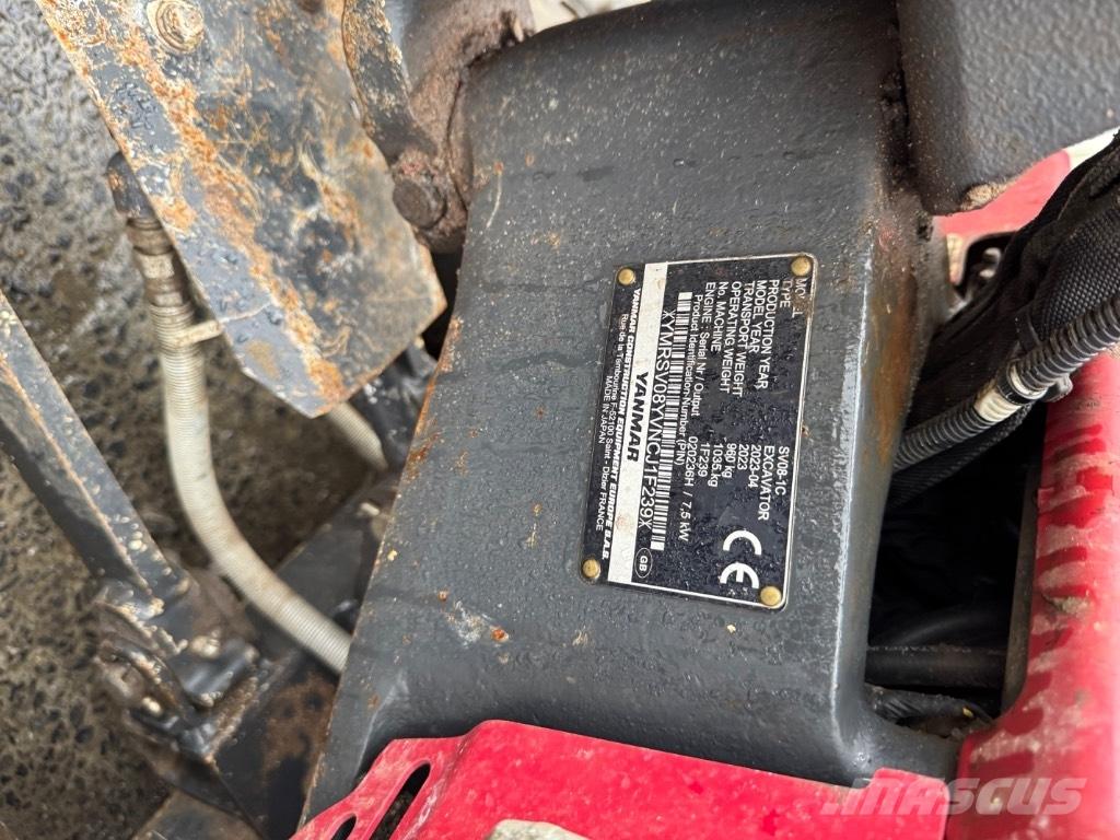 Yanmar SV08 (1F239) Miniescavatori