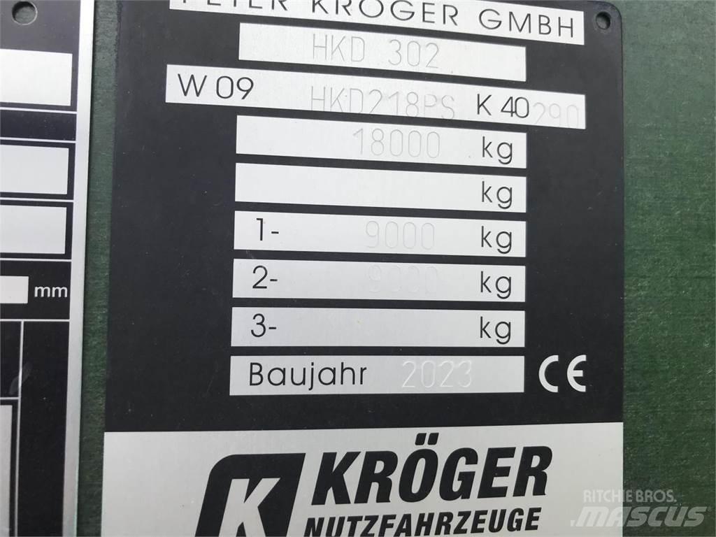 Kröger HKD 302 Rimorchi ribaltabili