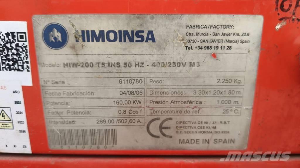 Himoinsa HIW 200 T5 Generatori diesel