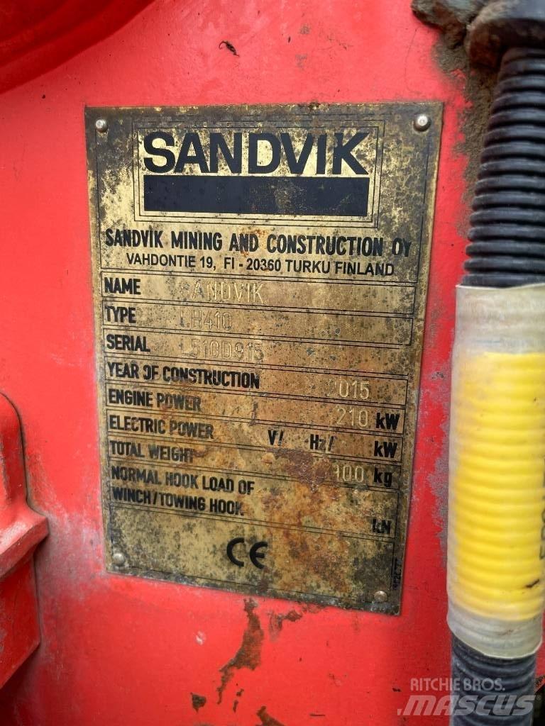 Sandvik LH 410 Caricatrici per miniera sotterranea