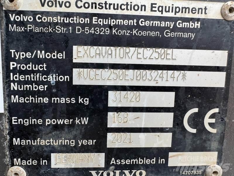 Volvo EC 250 EL Escavatori cingolati