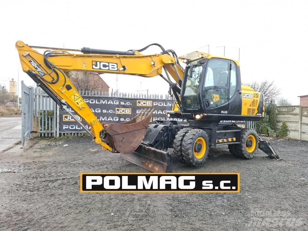 JCB JS 145 W Escavatori gommati