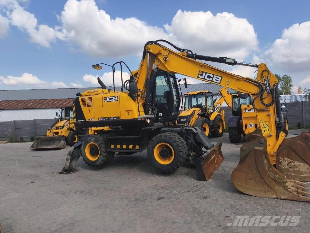 JCB JS 145 W Escavatori gommati