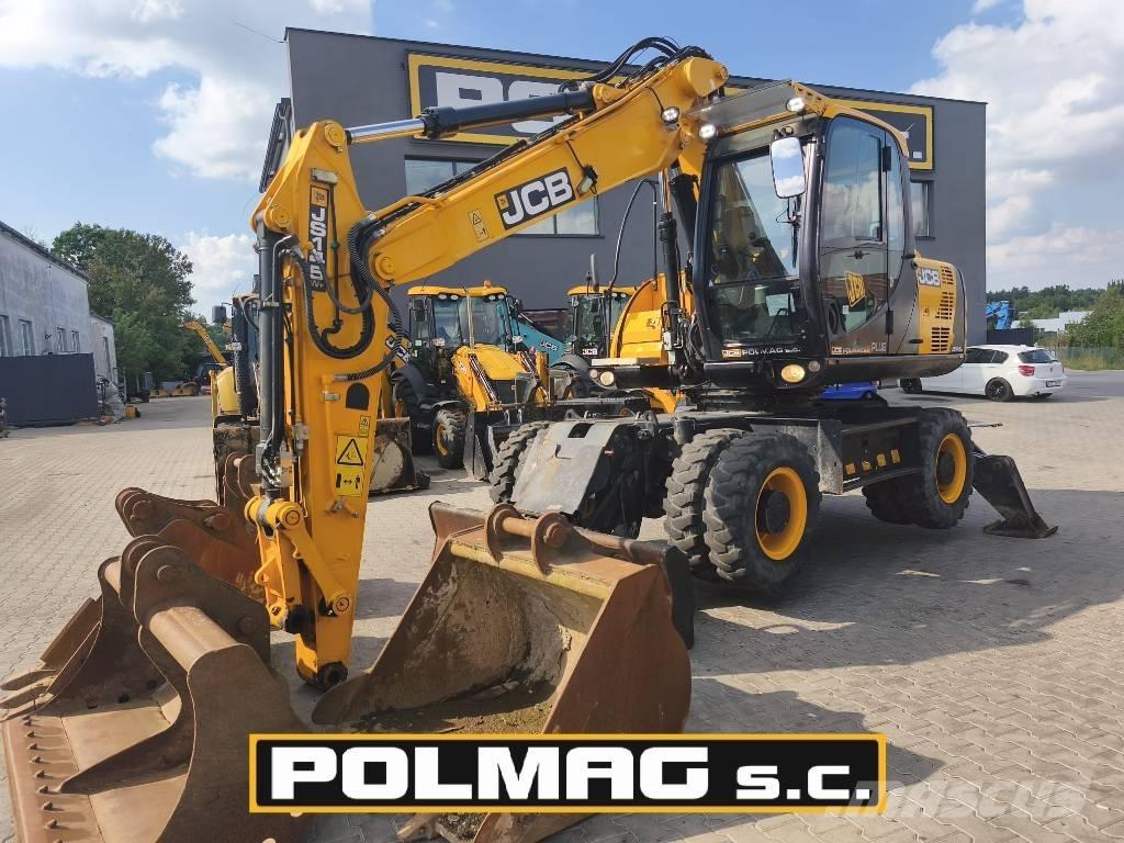 JCB JS 145 W Escavatori gommati
