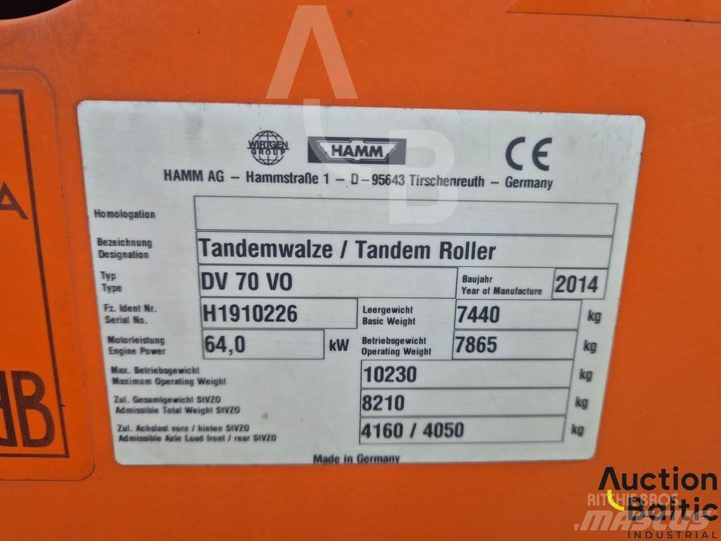 Hamm DV 70 VO Altri rulli