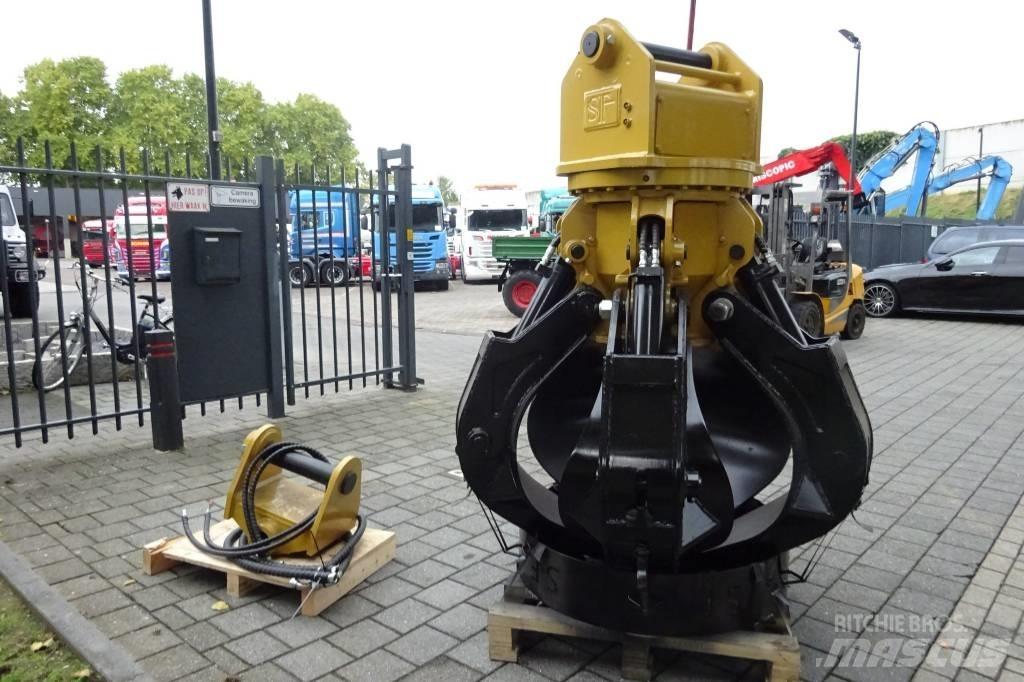  Bucket SIF 600 Grap Carrello elevatore retrattile a 4 vie
