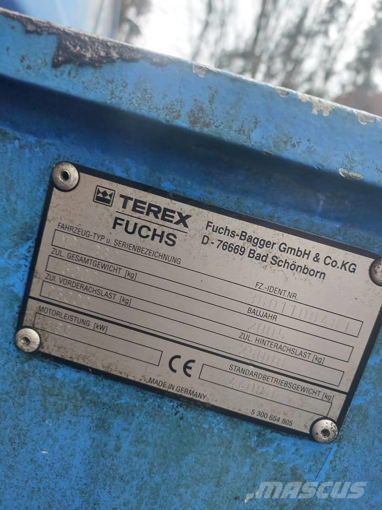 Terex Fuchs MHL 360 Escavatori da demolizione