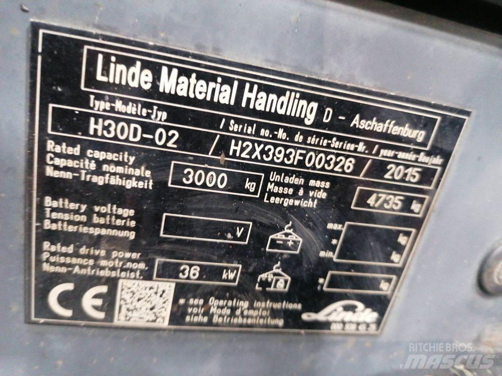 Linde H30D-02 Carrelli elevatori diesel
