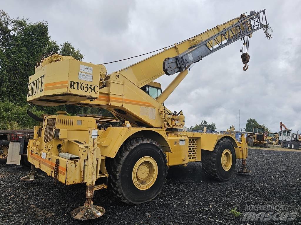 Grove RT 635 C Gru per terreni difficili