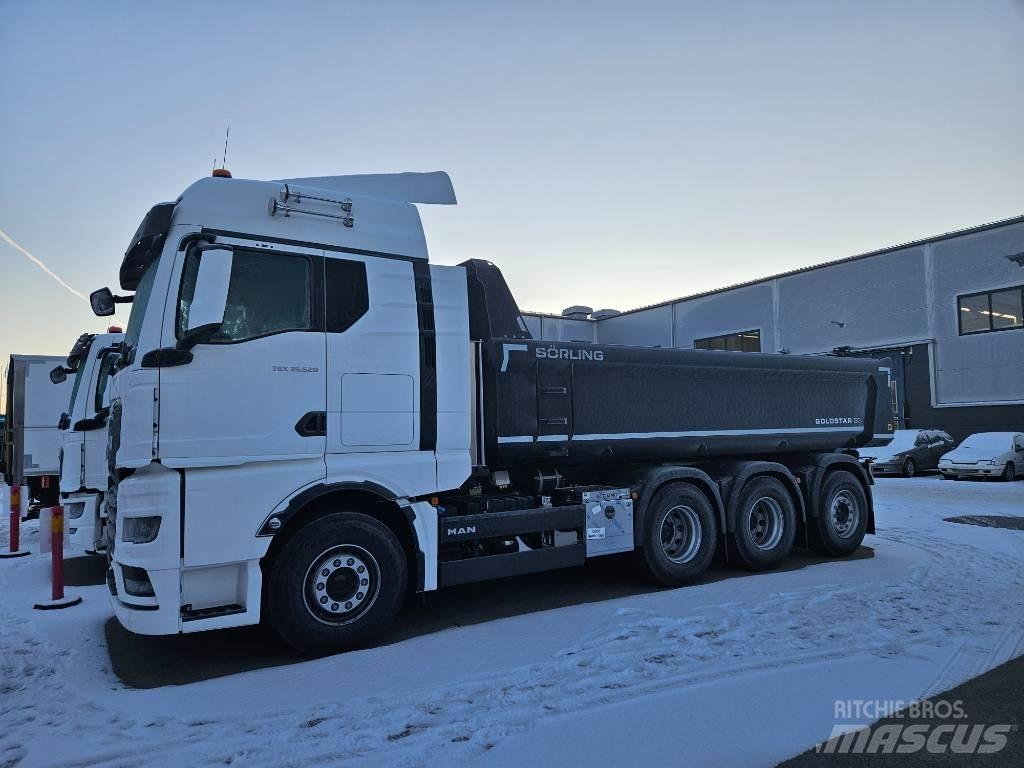MAN TGX 35.510 8x4-4 Camion ribaltabili