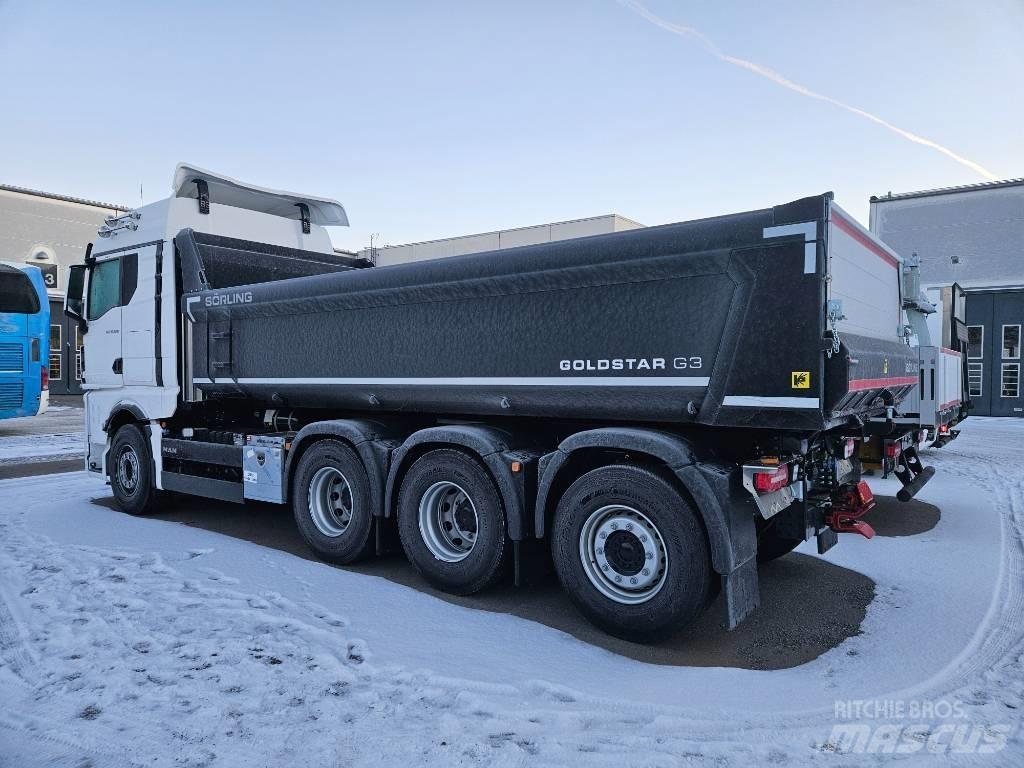 MAN TGX 35.510 8x4-4 Camion ribaltabili