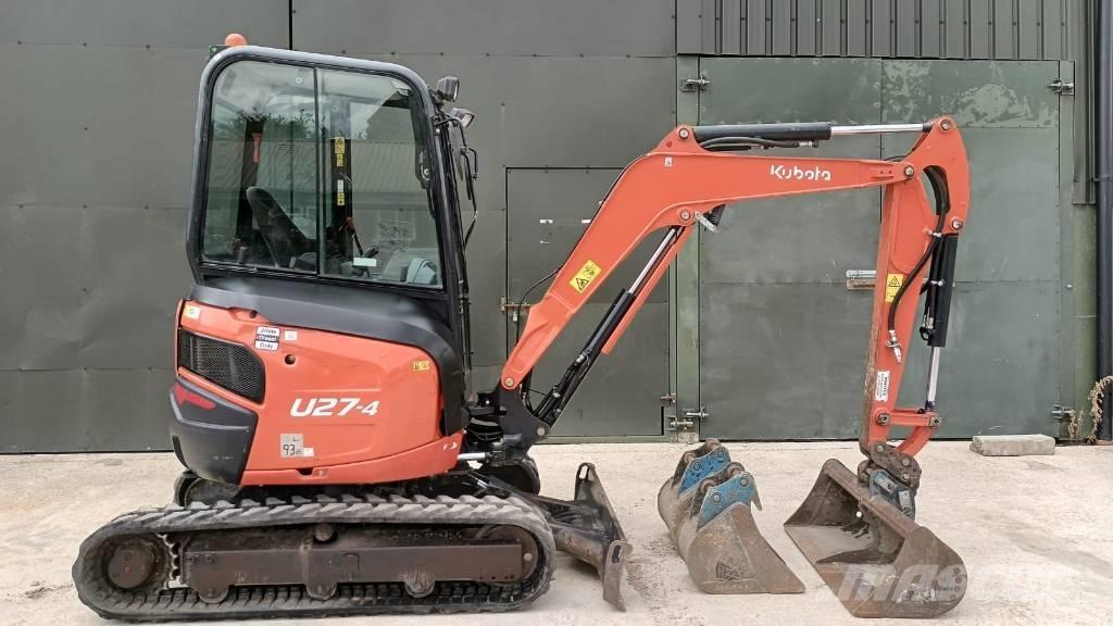 Kubota U 27-4 Miniescavatori