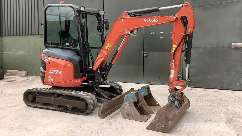 Kubota U 27-4 Miniescavatori