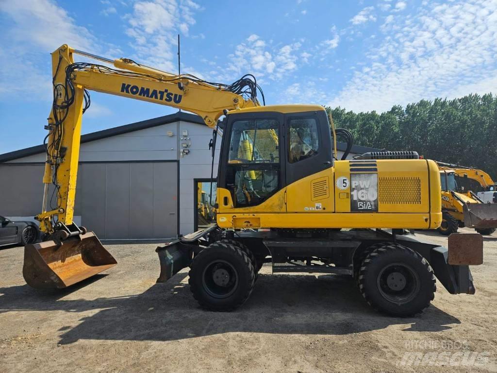 Komatsu PW 160-7 Escavatori gommati