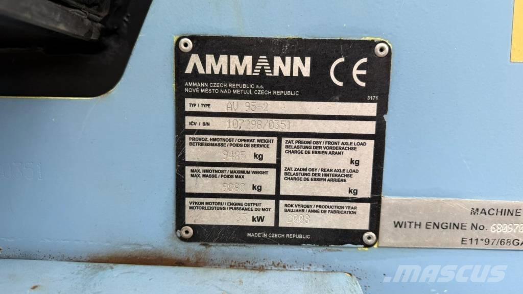 Ammann AV  95-2 Rulli a doppio tamburo