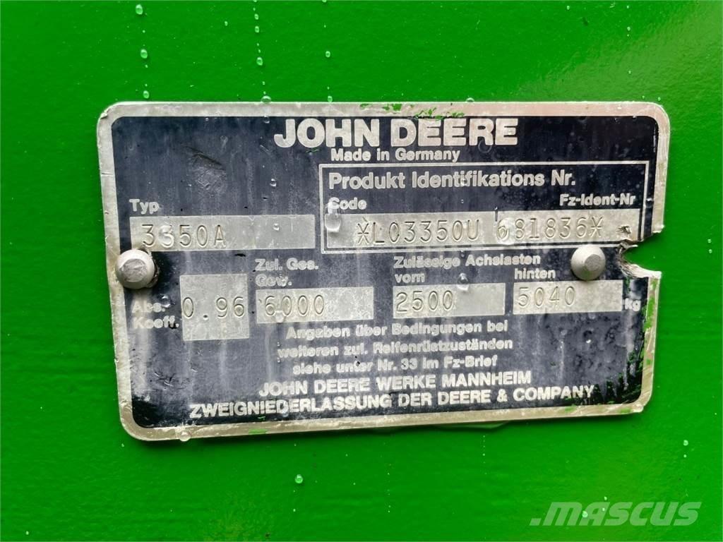 John Deere 3350 Trattori