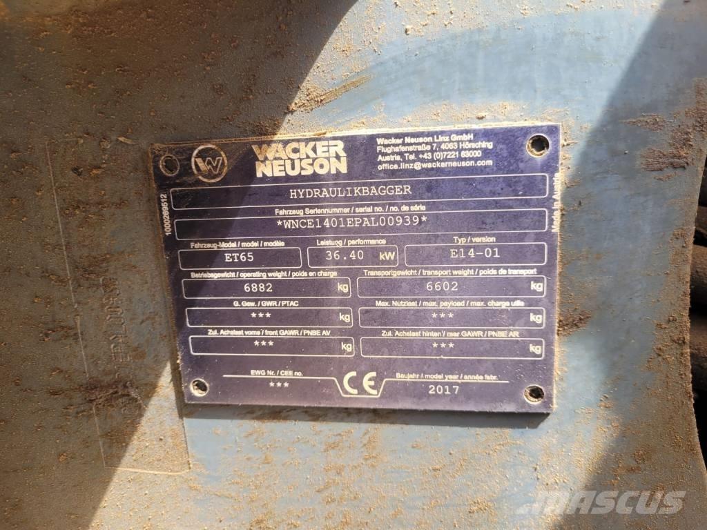 Neuson ET 65 Miniescavatori
