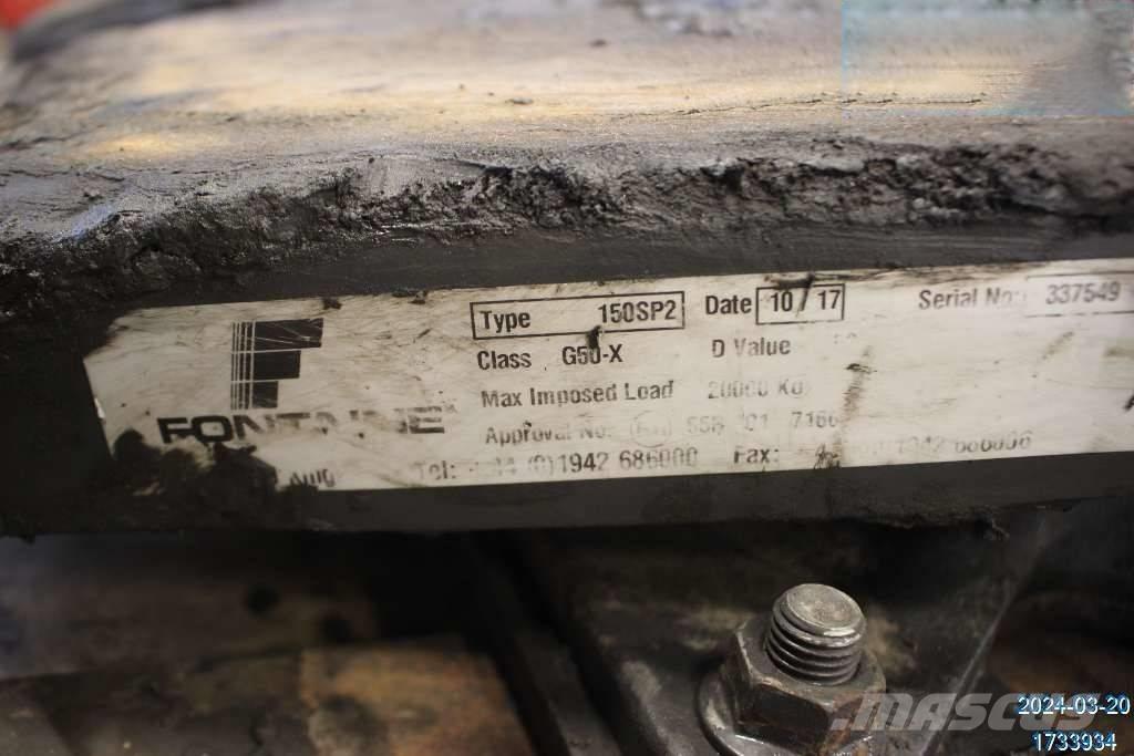 DAF XF 510 Telaio e sospensioni