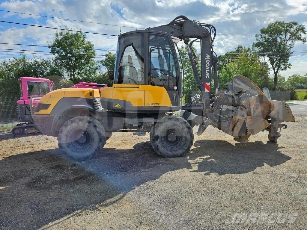Mecalac 12 MTX Escavatori gommati