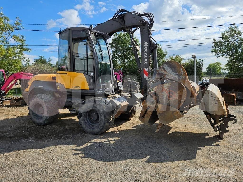 Mecalac 12 MTX Escavatori gommati