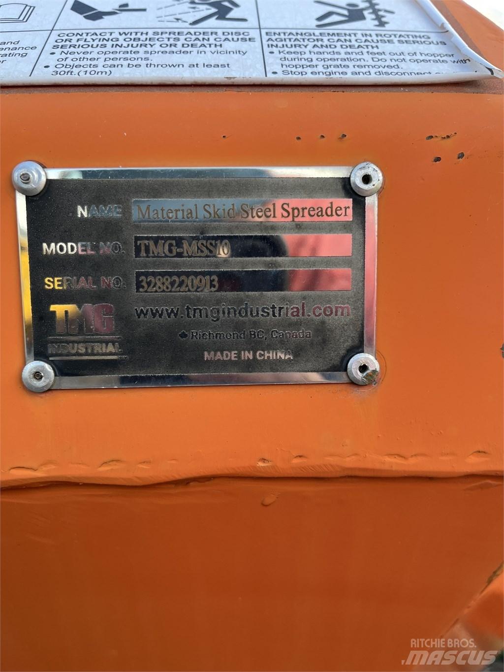 TMG MSS10 Spargisabbia e spargisale