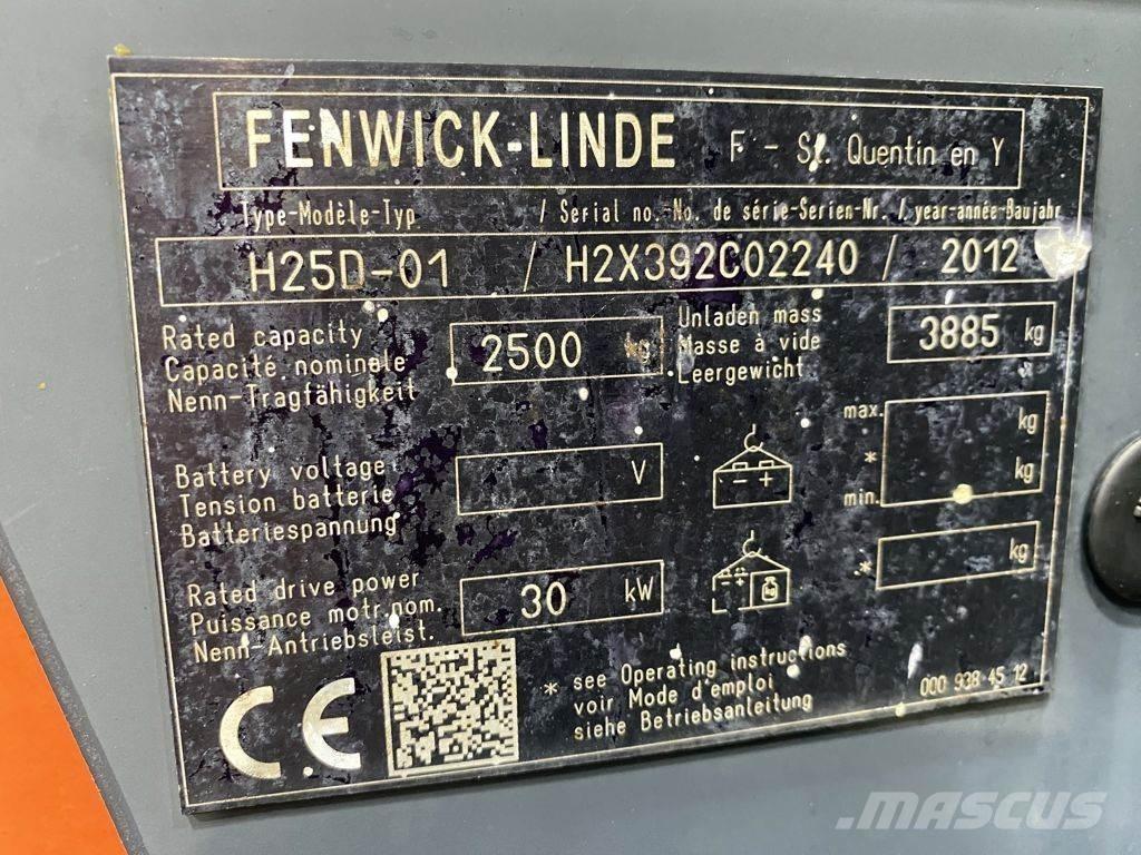 Linde H25D-01 Carrelli elevatori-Altro