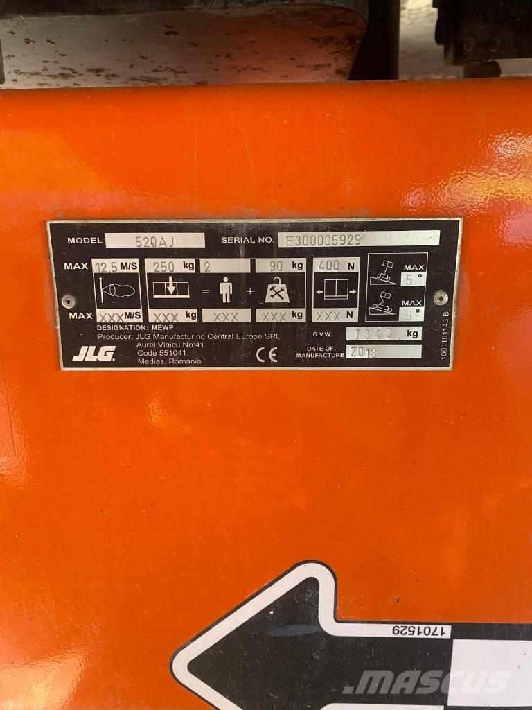 JLG 520 AJ Piattaforme a braccio articolato
