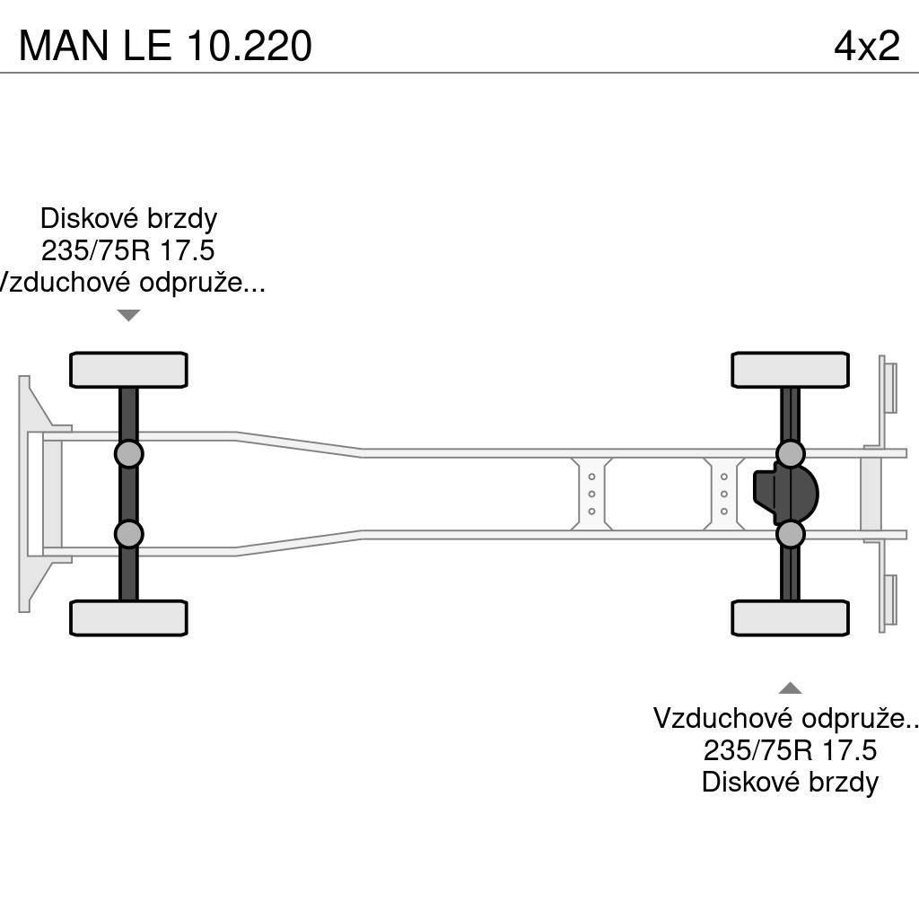MAN LE 10.220 Camion cassonati