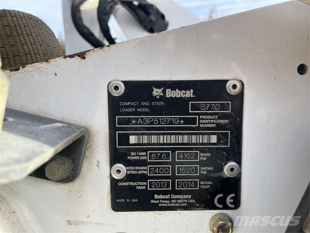 Bobcat S 770 Mini Pale Gommate