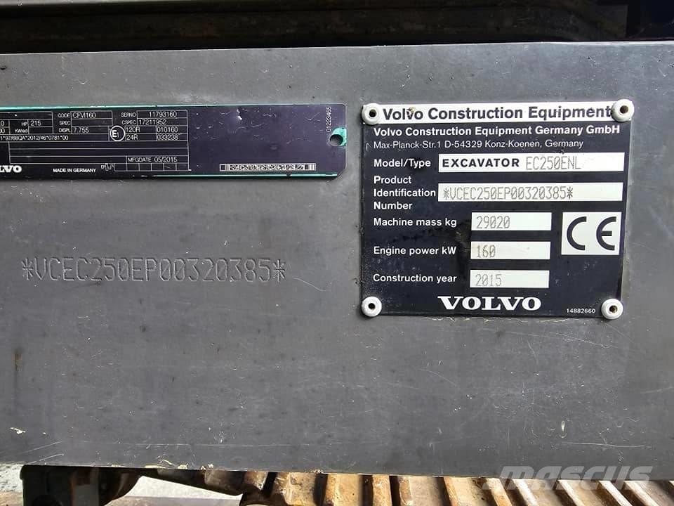 Volvo EC250 ENL Escavatori cingolati