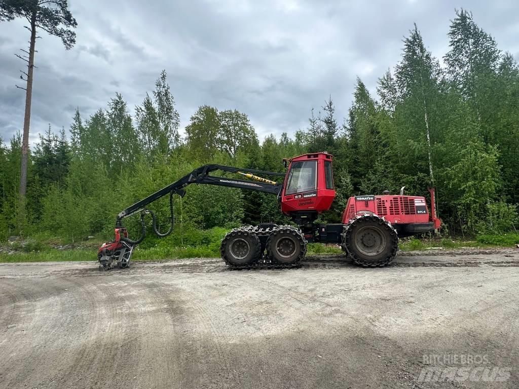 Komatsu 911.4 Abbattitrici, Disboscatrici