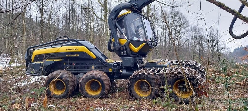 Ponsse Scorpion King Abbattitrici, Disboscatrici