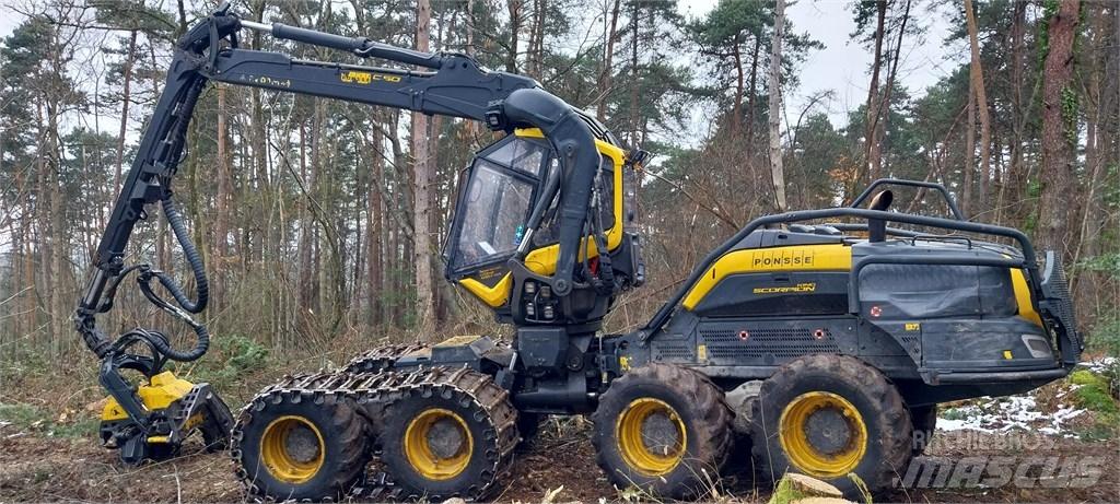Ponsse Scorpion King Abbattitrici, Disboscatrici