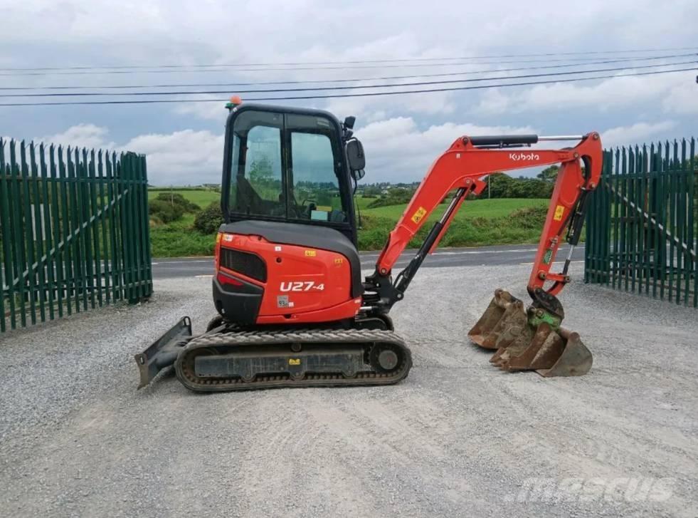 Kubota U 27-4 Miniescavatori