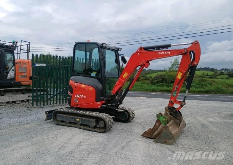Kubota U 27-4 Miniescavatori