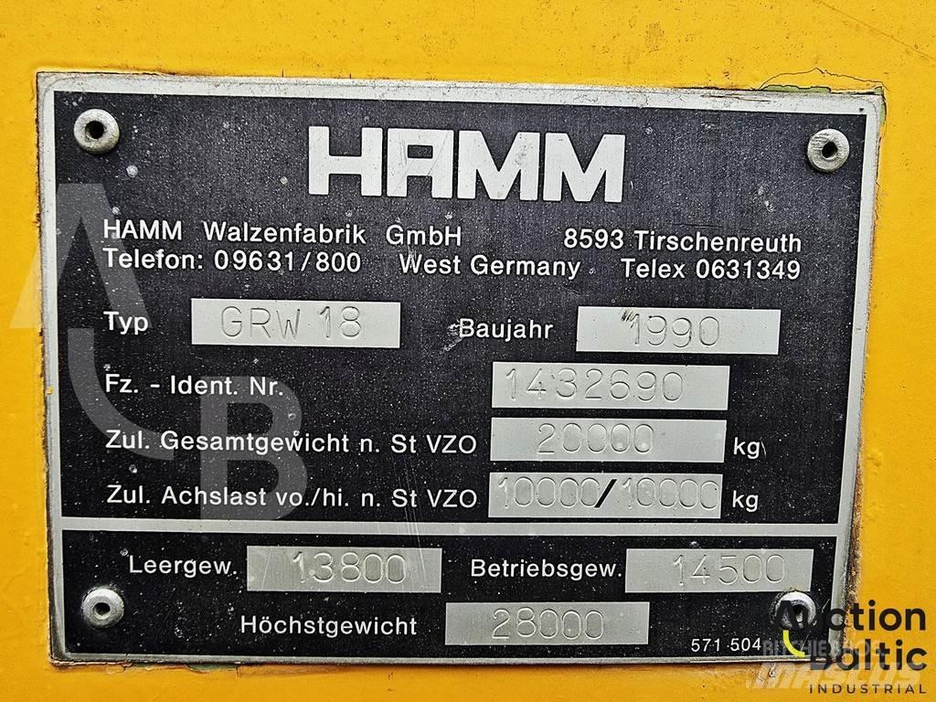 Hamm GRW 18 Rulli gommati